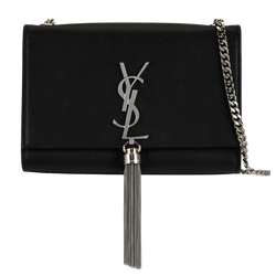 Small Kate Tassel, Leather, Black, 0418, DB, 2*